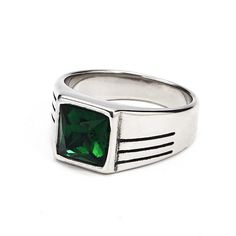 Vintage Square Green CZ Stone Wedding Ring Stainless Steel Retro Ring Size 7-13   Material: Stainless Steel Size available：7-13 Package Including: 1 Ring and 1 jewelry bag 100% Brand New And High quality. Any problem feel free to contact us☺ Best wishes☺ Have a nice day ☺ Stone Wedding Ring, Green Ring, Stone Wedding, Retro Ring, Gem Ring, Jewelry Bag, Men's Jewelry Rings, Best Wishes, Stainless Steel Rings