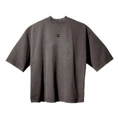 YEEZY Gap Engineered by Balenciaga Logo 3/4 Sleeve T-shirt Grey YEEZY-SS22-010 (Unisex/Crossover) Relaxed Fit Short Sleeve Top For Streetwear, Relaxed Fit Half Sleeve Tops For Streetwear, Oversized Half Sleeve Tops For Streetwear, Oversized Casual T-shirt With 3/4 Sleeves, Relaxed Fit Half Sleeve T-shirt For Fall, Fall Half Sleeve Relaxed Fit T-shirt, Casual 3/4 Sleeve Tops For Streetwear, Sporty Cotton T-shirt With 3/4 Sleeve, Relaxed Fit Top With 3/4 Sleeves And Graphic Print