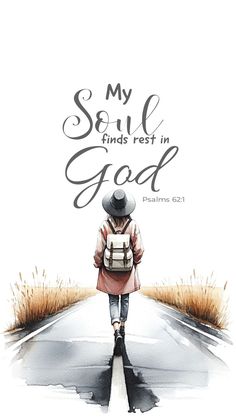 My soul finds rest in God. Cute, aesthetic, Bible verse Christian iPhone wallpaper Biblical Quotes Wallpaper, Aesthetic Bible Verse Wallpaper, God Cute, Aesthetic Bible Verse, Wallpaper Hope, Rest In God, Biblical Quotes Inspirational, Aesthetic Bible