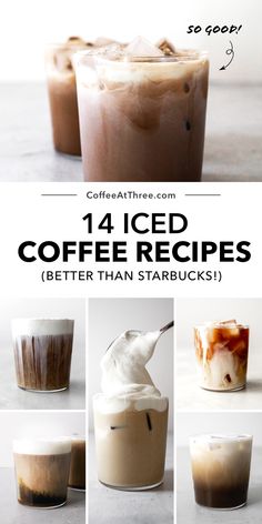 Good Coffee Recipes, Iced Coffee Recipes, Coffee Ideas