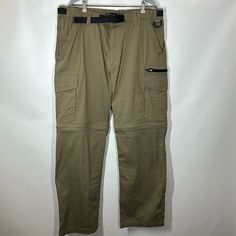 Nwt Size - Xxl 32 Store Sku # 1232452 Khaki Cargo Pants With Pockets For Camping, Beige Cargo Pants For Outdoor Activities, Cream Outfits, Convertible Pants, Clothing Pants, Khaki Chinos, Chinos Pants, Short Pants, Mens Pants