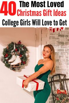 40 The Most Loved Christmas Gift Ideas College Girls Will Love to Get College Basket Ideas, Christmas Gift Ideas For Students, Gift Ideas For Coworkers Christmas, College Basket, Christmas Gift Ideas For Coworkers