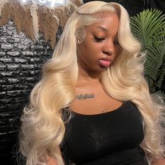 Alipearl Luxury Hair Line #613 Blonde 30 Inches Long Wig Frontal Wig Body Wave, Long Human Hair Wigs, Blonde Lace Front Wigs, 613 Blonde, Wavy Curly Hair, Long Blonde, Lace Hair