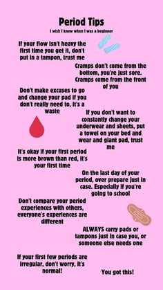 What To Do On Ur Period, What To Do When You Have Your Period, What To Do When You Get Your First Period, Period Needs, Signs Your Period Is Coming For The First Time, What To Do When You Get Your Period, First Time Period Tips, Period Tips For Beginners