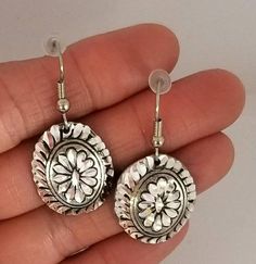 Check out this item in my Etsy shop https://www.etsy.com/listing/805364981/concho-earrings Concho Earrings, Butterfly Earrings, Earrings Photo, Diamond Cut, Matching Earrings, Heart Necklace, Jewelry Earrings Dangle, Diamond Cuts, Dangle Drop Earrings