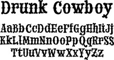 an old fashioned font that is black and white