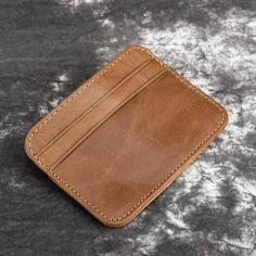 45607553466585 Casual Brown Card Holder, Casual Leather Card Holder, Casual Brown Rectangular Card Holder, Casual Brown Bifold Card Holder, Casual Wallet With Coin Pocket For Business, Leather Wallet With Flat Pocket, Casual Brown Card Holder With Rfid Blocking, Casual Leather Wallet As Gift, Casual Brown Card Holder With Coin Pocket