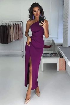 Satin Evening Dresses, Pretty Prom Dresses, Dresses To Wear, Glam Dresses, Prom Party, Dresses To Wear To A Wedding, Party Gowns, Evening Dresses Prom