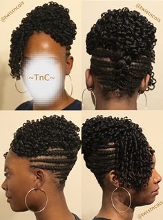 Braid Updo with soft dread #crochetbraids Crochet Braid Styles Updo, Updo Crochet Braids Up Dos, Braided Updo With Curls, Crochet Braids Updo Hairstyles, Braided Updo Black Hair, Braids Updo Hairstyles, Braids Updo, Flat Twist Hairstyles, Twist Updo