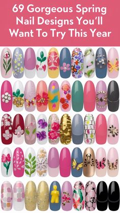 Brighter Days, Pretty Nail Art Designs, Pretty Nail Art, Trendy Nail Design, Spring Nail, Nail Designs Spring, Fall Nail Designs