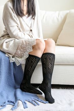 Classic Knit Calf SocksImmediate ShippingOne Size100% AcrylicMade In: ChinaFabric Contents: 100% Acrylic Bachelorette Dress, Casual Bodysuit, Rush Dresses, Style Lounge, Calf Socks, Jumpsuit Shorts Rompers, Knee High Socks, Dressy Tops, Womens Casual Outfits