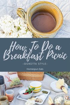 how to do a breakfast picnic in the backyard