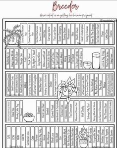 a printable book shelf filled with books and plants for the reader's guide to reading