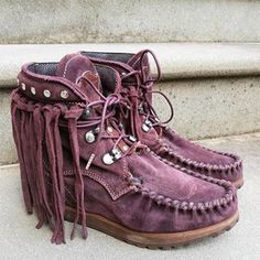 Faux Suede Fringed Autumn Boots Autumn Boots, Popular Boots, Flat Heel Boots, 1920s Style, Faux Suede Boots, Creative Stuff, Fringe Boots, Rounded Toe Boots, Ankle Boots Flat