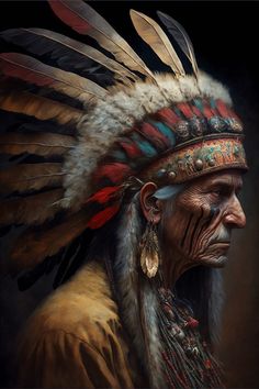 Native American Warrior Tattoos, Native American Face Paint, Native American Folklore, American Indian Tattoos