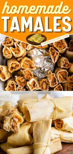 Homemade Tamales, simple dinner recipes, meal ideas Make Tamales Step By Step, Instant Pot Tamales, Mexican Meal Ideas