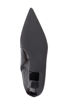 A slender pointy toe and an architectural kitten heel bring party-ready vibes to this elegant boot featured in a knee-high silhouette. 2" heel 15 1/4" shaft Synthetic upper and lining/rubber sole Imported Pointed Toe Fitted Heeled Boots For Office, Sleek Pointed Toe Knee-high Boots For Night Out, Fitted Pointed Toe Heeled Boots For Office, Fitted Knee-high Boots With Pointed Toe For Office, Fitted Heeled Boots With Pointed Toe For Office, Fall Party Kitten Heels With Pointed Toe, Fitted Knee-high Boots With Pointed Toe, Sleek Pointed Toe Knee-high Boots, Sleek Knee-high Boots With Pointed Toe