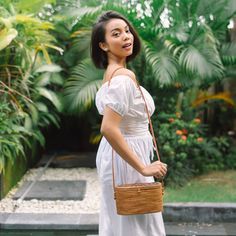 Modern Fashion Design, Local Pride, Modern Style Design, Rattan Bag, Caramel Color, Coconut Shell, Woven Bag, Modern Fashion, Beautiful Bags