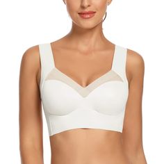 PRICES MAY VARY. ✨✦ Seamless Wirefree Comfortable Everyday Bras ✦ -- WOWENY Daily Basic Bras Made By Advanced Adhesion Tech For Seamless Effect, More Flat And Gentle To Sensitive Skin. No Wire Seamless Comfy Bra For Women, Thin Soft And Lightweight, Genuine Zero Feeling Bra, Just Like Wearing Nothing At All! High Elastic Wireless Comfort Bra Perfectly Fits Most Of Body Shapes And Provides Max Comfort And Freedom Of Movement ✨✦ Back Smoothing Comfy Cotton Sleep Bra Bralette ✦ -- Soft Seamless Sle Wireless Bra, Amazon Women, Clothing Store, Push Up, Bralette, Sleep, Mesh, Bra, For Women