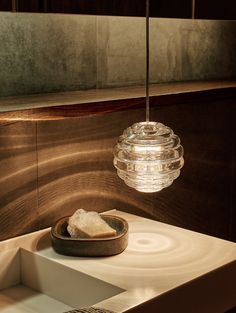 Press Mini Sphere LED Pendant Light by Tom Dixon Materials Palette, Tom Dixon Lighting, Sphere Pendant Light, Sphere Light, Drop Lights, Lighting Gifts, Glass Globes, Ribbed Glass, Barn Lighting