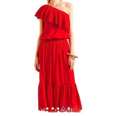 Brand New But Without Tags! Flawless! No Pockets, Pull On, Pull Off Style. Melissa Odabash, Pull Off, Cover Up Dress, Large Size Dresses, One Shoulder, Cover Up, Vanity, Midi Dress, Brand New