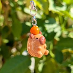 Capybara #capybara #capybaraclay #polymerclayart #polymerclay #polymerclaycharms Cute Clay, Clay Charms, Clay Ideas, Charms, Animals