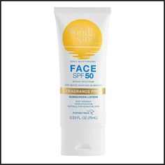 Brand new, factory sealed Bondi Sands The Australian Tan Daily Moisturizing Sunscreen Lotion Broad Spectrum SPF 50 For Face 75ml/2.53oz Please take time to browse around in our store as we have a huge selection of fragrances, skincare, makeup and other beauty products. Thanks for stopping by!   Attention VeRO members: We're not affiliated with or endorsed by the companies mentioned in this listing. All trademarks and copyrights are acknowledged, they are only used for informative description of Daytime Skincare Routine, Face Spf, Sunscreen Face, Moisturizing Sunscreen, Daily Sunscreen, Bondi Sands, Chemical Sunscreen, Facial Sunscreen, Sunscreen Spf 50