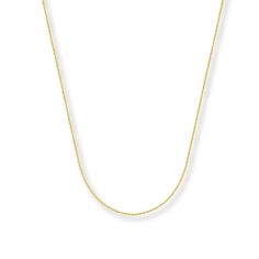 This classic cable chain necklace is styled in solid 14K yellow gold. The 16-inch necklace secures with a spring ring clasp. 20 Inch Necklace, Jewelry Education, Jewelry Advice, 16 Inch Necklace, Cable Chain Necklace, Yellow Gold Chain, Accessories Jewelry Necklace, Cultured Pearls, Necklace Designs