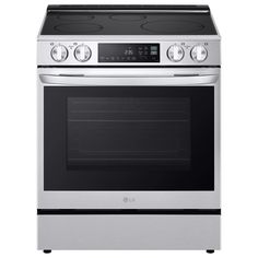 a silver and black stove top oven on a white background