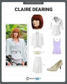 the costume guide for claire dearing