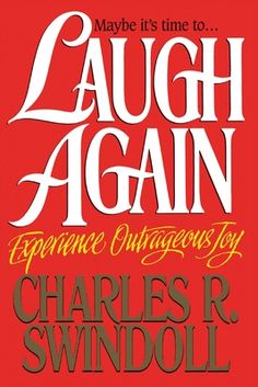 the book cover for maybe it's time to laugh again