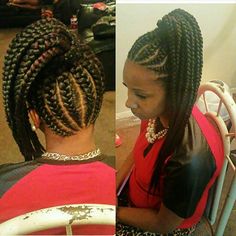 Cute Bob Ponytail Hairstyles, Feedin Ponytail Braids, Ponytail Hairstyles Updo, Feedin Ponytail, Bob Ponytail, Braided Ponytail Black Hair, Feed In Braids Ponytail, Braids Bob