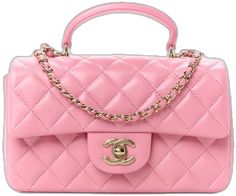 Formal Pink Quilted Shoulder Bag, Elegant Pink Quilted Shoulder Bag, Elegant Quilted Pink Bag, Pink Quilted Evening Bag, Pink Formal Bags With Cc Turnlock Closure, Formal Pink Bags With Cc Turnlock Closure, Pink Evening Shoulder Bag With Cc Turnlock, Pink Evening Shoulder Bag With Cc Turnlock Closure, Elegant Pink Shoulder Bag With Cc Turnlock Closure