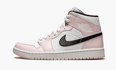 Shop Wmns Air Jordan 1 Mid "Barely Rose" at Stadium Goods, the world's premier marketplace for authentic sneakers and streetwear. In stock and ready to ship. Jordan 1 Mid Barely Rose, Jordan Mid, All Jordans, Rose Shoes, Nike Air Jordan 1 Mid, Womens Air Jordans, Exclusive Sneakers, Cute Nike Shoes, Jordan Sneakers