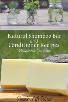 Diy Conditioner Bar, Hair Conditioner Bar, Conditioner Recipe