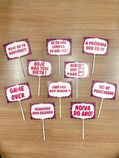 10 Unid. Placas Despedida De Solteiro Plaquinhas Divertidas Bachelorette Party, Halloween