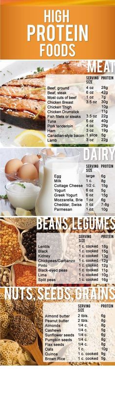 High Protein Foods for bodybuilders. #Diet #Nutrient Best High Protein Foods, Muscle Building Foods, 100 Calorie, Nutrition Sportive, Sport Nutrition, Protein Snacks, High Protein Recipes