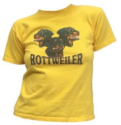 Rottweiller T shirt Easy 30 day return policy Yellow Clothes, Selling Clothes, Mode Inspiration, Dream Clothes, Rottweiler, Fashion Killa, Colorful Hoodies, Look Cool, Cool Shirts