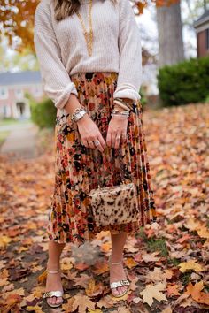 How to Style a Midi Skirt for Fall / Glitter & Gingham / Ft. American Eagle, Anthropologie, Gucci, Asos Fall 2022 Midi Skirt, Fall Midi Skirt Outfit, Style A Midi Skirt, Fall Skirt Outfits, Midi Skirt Fall, Skirt For Fall, Vermont Vacation, Skirt Outfit Fall, Engagement Photo Outfits Fall