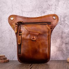 Custom Crossbody Bag Business Sling Bag Stylish Retro Casual Satchel Bag Small Durable Casual Hanging Bag Ladies Shoulder Carrying Bag  PRODUCT INFORMATION ☆MATERIALS: Made OF 100% First Layer Cowhide Leather ▶Size: 15 x 3.5 x 22 cm / 5.9 x 1.38 x 8.67 in ▶Weight: 350g ▶Capability: Cell phone, wallet, keys, etc. ▶Waist Strap: 67-103cm  Leg Strap:45-75cm ☞All dimensions are measured manually with deviation at 1-2cm. Thank you for your understanding. ❤This leg bag is specially designed by me for those who love to ride, choosing the right leg bag will not only enhance your riding experience, but also let you show your personality and style. It is compact and functional, allowing you to ride both handsomely and easily. Scientific allocation of space ensures that items are stored in an orderly Brown Anti-theft Pouch Bag, Brown Chest Bag With Pockets For Outdoor Activities, Brown Chest Bag With Cell Phone Pocket For Outdoor, Brown Mobile Phone Belt Bag For Outdoor, Brown Chest Bag With Pockets For Everyday Carry, Outdoor Brown Pouch With Pockets, Brown Outdoor Pouch With Pockets, Brown Pouch With Pockets For Everyday Carry, Outdoor Brown Belt Bag With Cell Phone Pocket