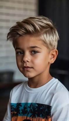 Little Boy Summer Haircut, Big Boy Haircut Kids, Boy Hair Cuts 2024, Boy Trendy Haircut, Kid Haircut For Boys, Popular Boy Haircuts Kids, Boys Haircut Blonde