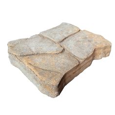 The naturally weathered look of Keystone’s Alameda patio stone provides an element of customization to every hardscape project. Lowe's 13-in L x 11-in W x 2-in H Irregular Tan/Gray Concrete Patio Stone | 179-AP-TG Gray Concrete Patio, Paver Steps, Flagstone Pavers, Patio Stone, Garden Pavers, Paver Designs, Grey Patio, Gray Concrete, Concrete Pavers