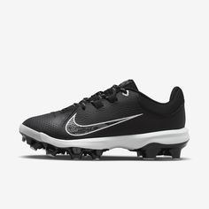 the nike vapor golf shoe is shown in black and white