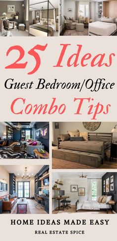 the 25 best bedroom and office combo tips