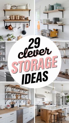 the top 20 clever storage ideas for your kitchen or dining room in under $ 25