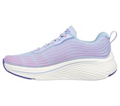 Experience the next movement in maximum cushioning with Skechers Max Cushioning Elite 2.0. This athletic lace-up features a mesh upper with haptic print line details, a Skechers Air-Cooled Goga Mat , copper infused insole, and an ULTRA GO cushioned midsole. | Skechers Women's Max Cushioning Elite 2.0 Sneaker | Medium Width | Skechers Max Cushioning Elite design for exceptional comfort and support | Skechers Air-Cooled Goga Mat breathable insole with high-rebound cushioning | Lightweight, respons Girls Gift Guide, Lace Up Wedges, Wide Shoes, Shoes Flats Sandals, Skechers Women, School Shoes, Athletic Sneakers, Personal Marketing, Boot Sandals