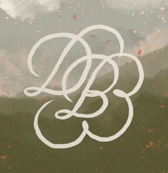 the letters b and c are drawn in white on a brown background