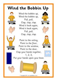 a poster with instructions on how to use the bobbin up technique for children's crafts