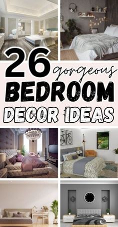 20 gorgeous bedroom decor ideas cover