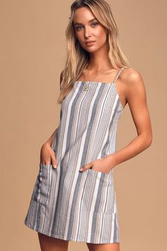 Dresses for Women | Best Women's Dresses Online Casual Sundress With Straight Neckline For Brunch, Blue Vacation Dress With Straight Neckline, Blue Dress With Straight Neckline For Vacation, Blue Dresses With Straight Neckline For Vacation, Casual Mini Sundress With Adjustable Straps, Casual Mini Dress With Straight Neckline For Brunch, Summer Mini Dress With Straight Neckline For Day Out, Blue Midi Dress With Straight Neckline For Summer, Blue Beach Dress With Straight Neckline